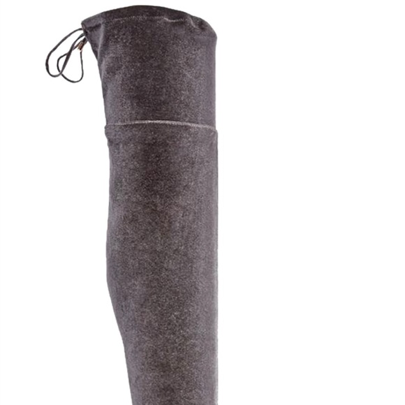 Faux-suede woman’s boots size 10 - Picture 7 of 8